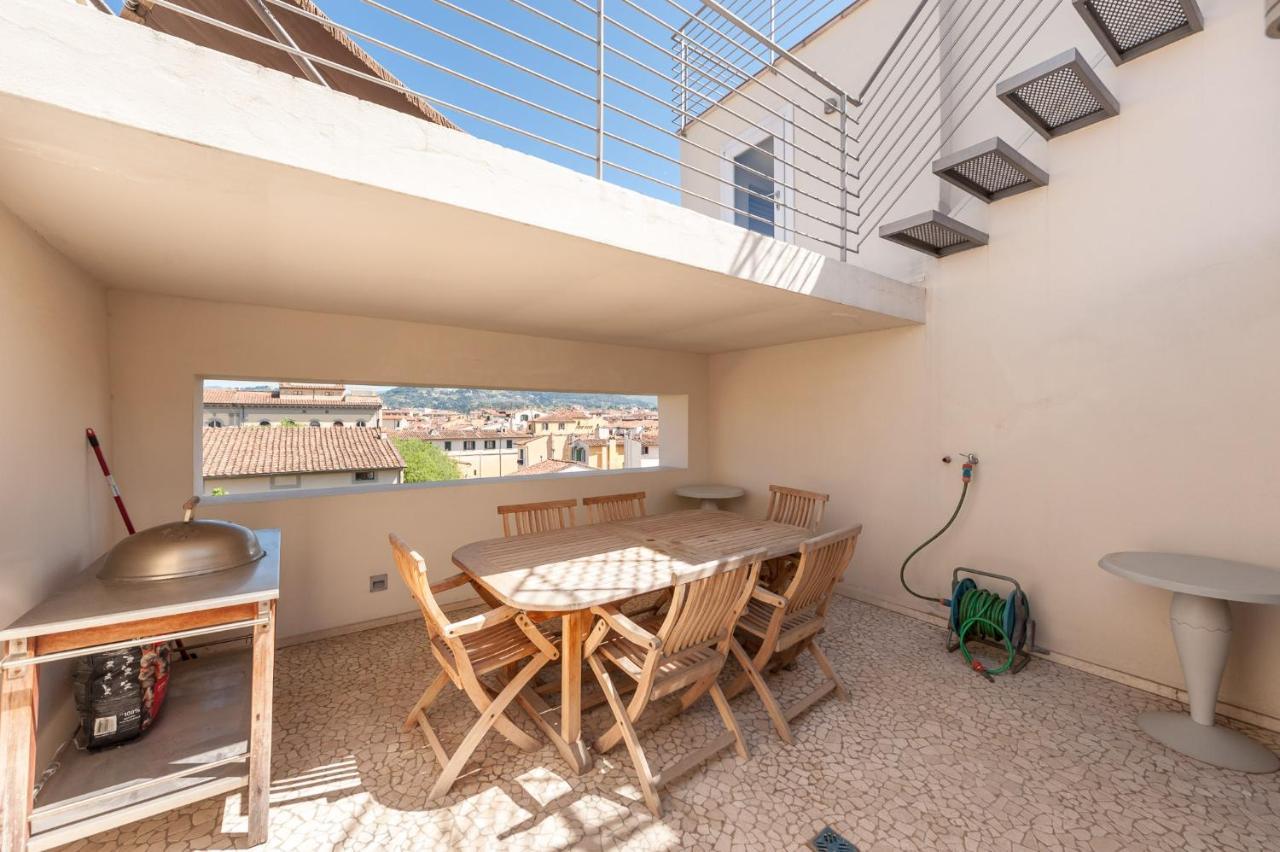 Penthouse Hilife Amazing Panoramic Terrace Of Florence -Hosted By Sweetstay Exteriör bild